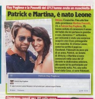 E' nato Leone figlio di Patrick Ray Pugliese e Martina Pascutti