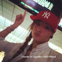 Claudia d'Agostino in versione rapper su facebook