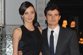 Gli attori Miranda Kerr e Orlando Bloom si dicono addio