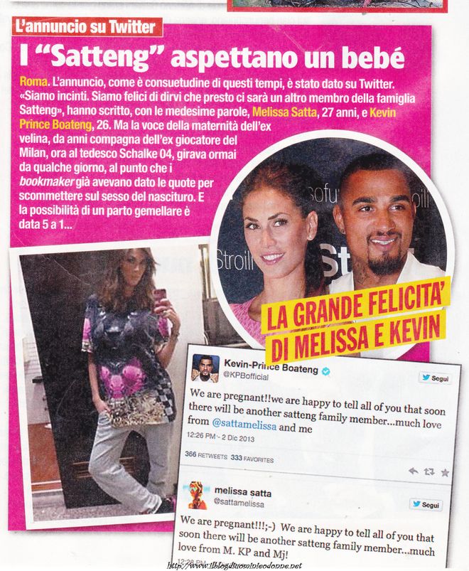 Melissa Satta e Kevin Prince Boateng