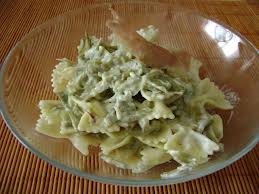 farfalle con carciofi