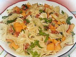 Farfalle Prosciutto e melone