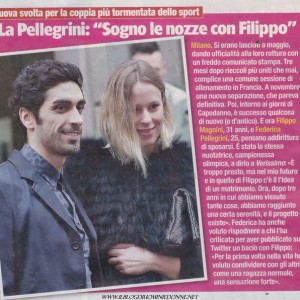 Federica Pellegrini e Filippo Magnini