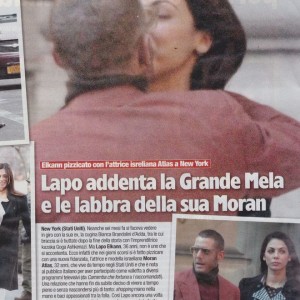 Lapo Elkann e Moran Atias