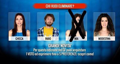 Elimination del Grande Fratello 13