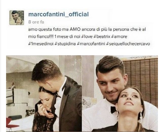 Marco Fantini scrive alla sua scelta su facebook