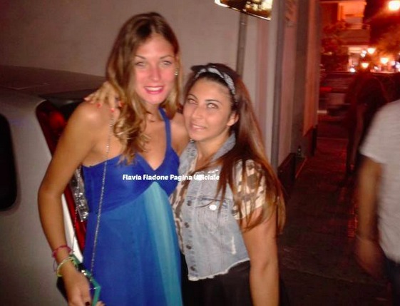 Flavia Fiadone incontra una fans da facebook