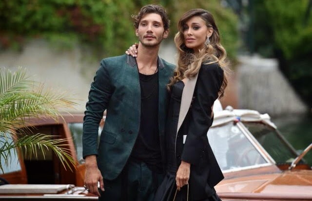 Stefano de Martino e Belen Rodriguez felici sul Red Carpet