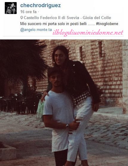 Francesco Monte e Cecilia Rodriguez in vacanza in Puglia