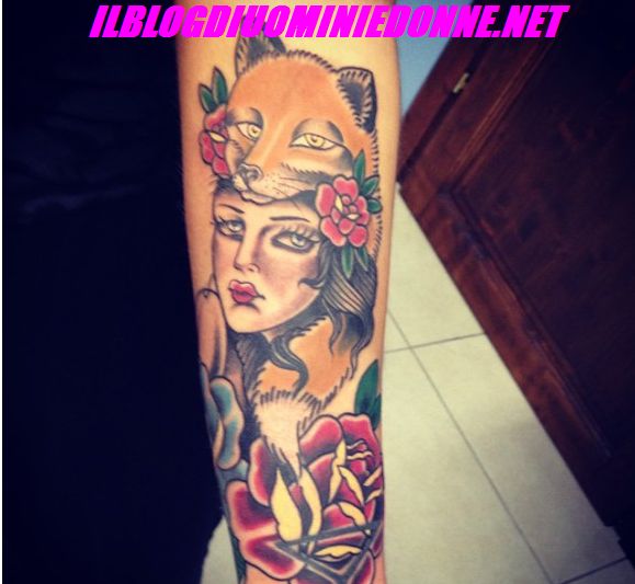 Tatuaggio di Francesca del Taglia