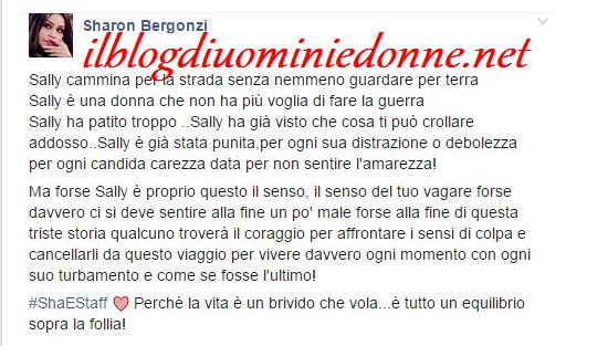 Sharon Bergonzi e il suo brivido di follia