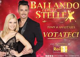 Tony Colombo e Anastasia Kuzmina  provano a vincere ballando