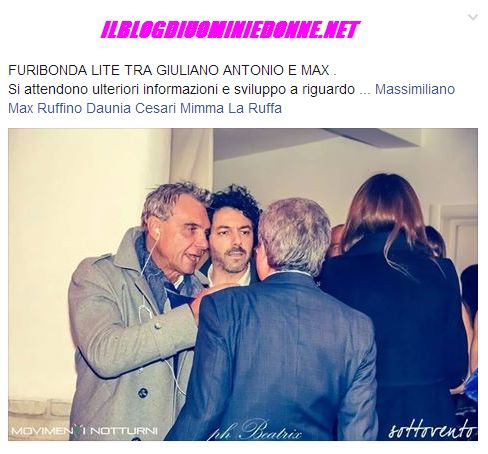 Giuliano Giuliani e Antonio Jorio incontro ad alto rischio