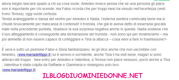 Anticipazioni Uomini e donne 13-02-15 parte 3