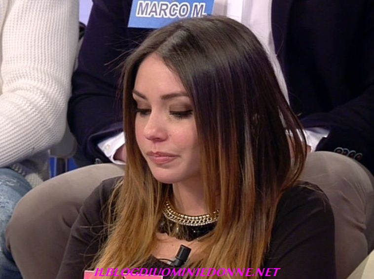 Foto di Sharon Bergonzi dalla puntata della non scelta