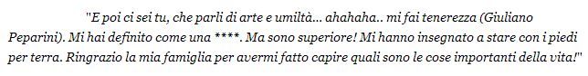 Martina Nadalini lascia Amici di Maria de Filippi