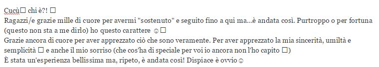 Agostino Pagnotta corteggiatore di Valentina Dallari