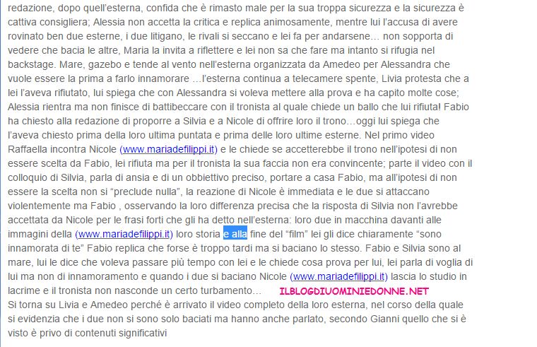 Anticipazioni Uomini e donne 29-04-15 Parte 3