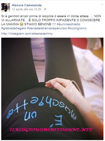 Foto di Alessia Cammarota in ospedale