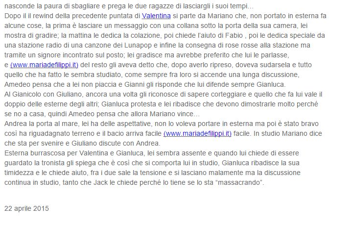 Fabio Colloricchio e le Anticipazioni di Uomini e donne