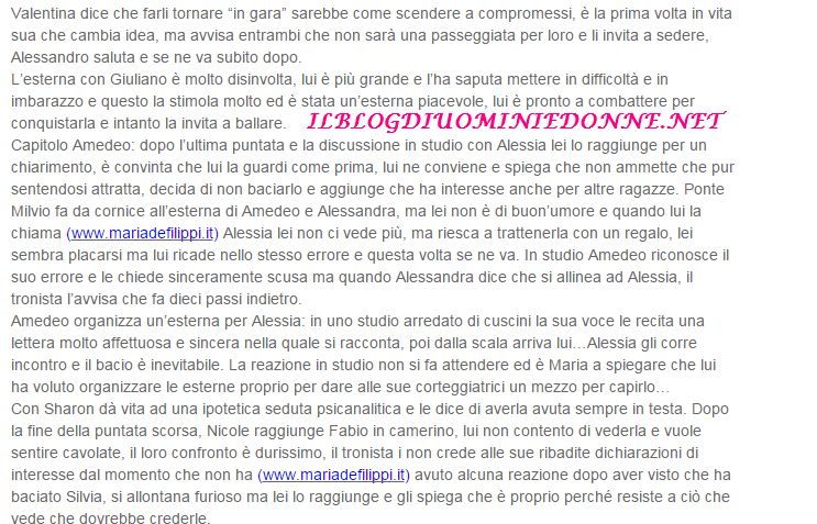 Anticipazioni Uomini e donne 08-04-15 Parte 3