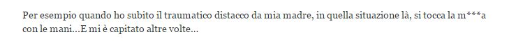 Dichiarazioni del cantante Marco Carta di Amici