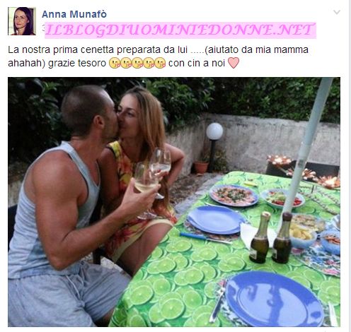 Anna Munafò foto con Mattia Morelli