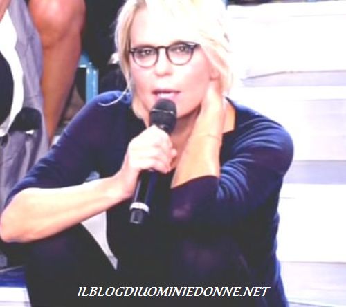 La conduttrice Maria de Filippi