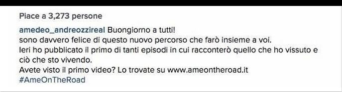 Amedeo Andreozzi scrive