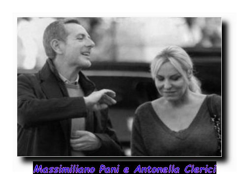 Massimiliano Pani parla con la conduttrice Antonella Clerici