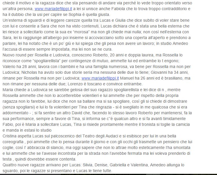 Anticipazioni Uomini e donne 19-11-15 Parte 3