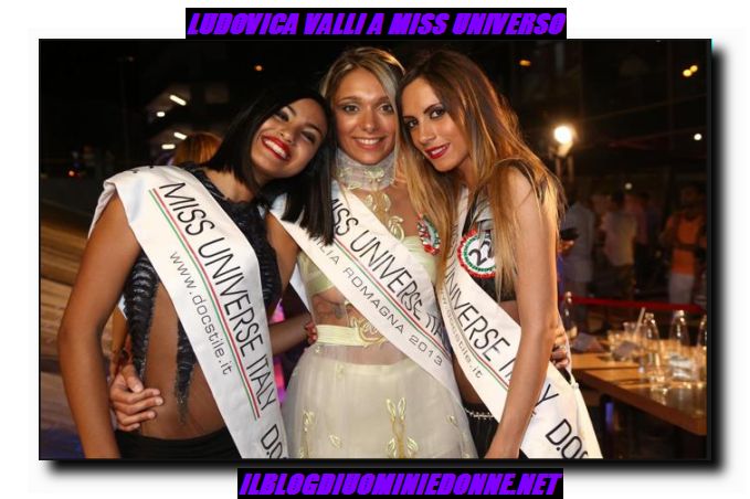 Ludovica Valli a Miss Universo