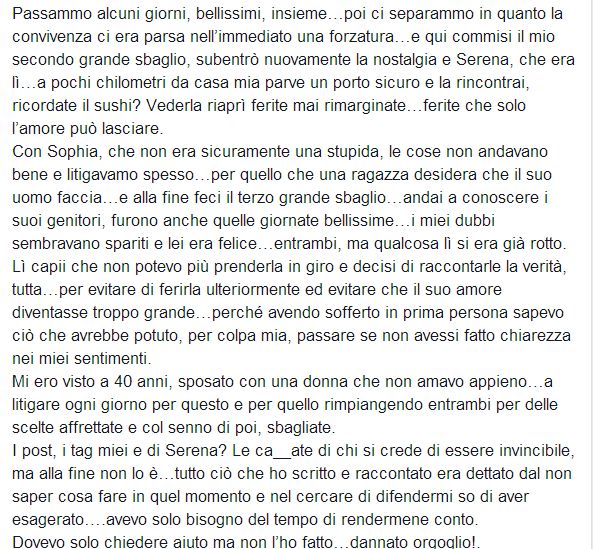 Amedeo Barbato  chiede scusa parte 3