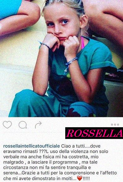 Rossella Intellicato lascia il trono di Uomini e donne