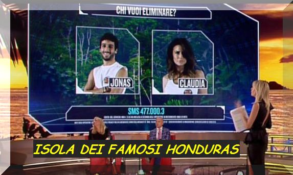 Jonas Berami all'Isola dei Famosi