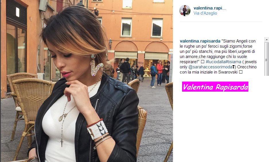 Valentina Rapisarda a casa di Andrea Cerioli