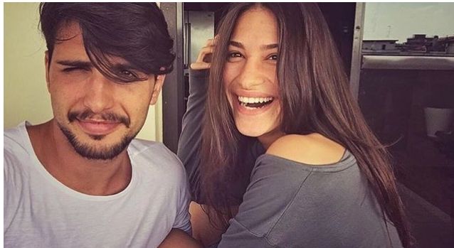 Ludovica Valli e Fabio Ferrara a Caserta a casa di lui