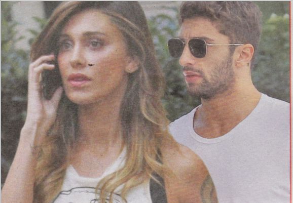 Belen Rodriguez a passeggio con Andrea Iannone