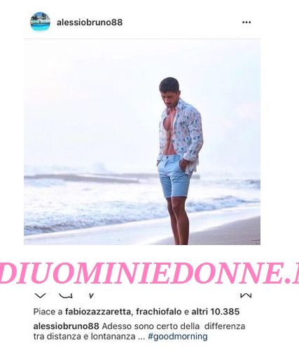 Alessio Bruno fa capire che con Valeria Bigella dopo Temptation Island è finita