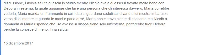 Anticipazioni Uomini e donne trono Classico