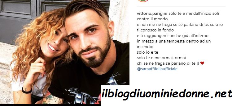 Sara Affi Fella e Vittorio Parigini si sono fidanzati