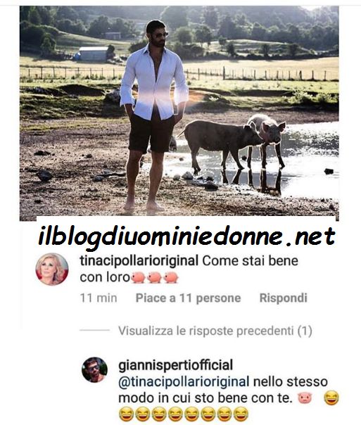 Tina Cipollari e Gianni Sperti