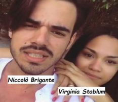 Niccolò Brigante e Virginia Stablum