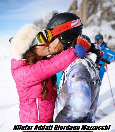 Nilufar Addati e Giordano Mazzocchi in montagna 