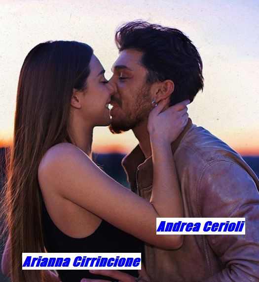 Andrea Cerioli si bacia con la nuova fidanzata Arianna Cirrincione