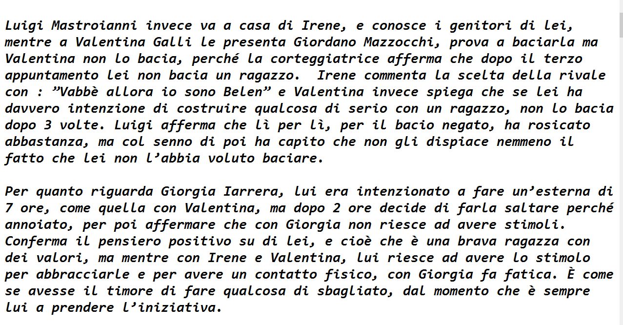 Anticipazioni Uomini e donne