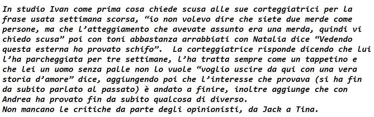 Anticipazioni Uomini e donne