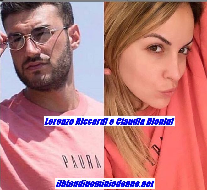 Lorenzo Riccardi e Claudia Dionigi con lla stessa maglia