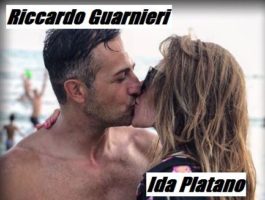 Ida Platano insieme con la sua fidanzata Riccardo Guarnieri