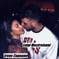 Luigi Mastroianni e Irene Capuano si baciano